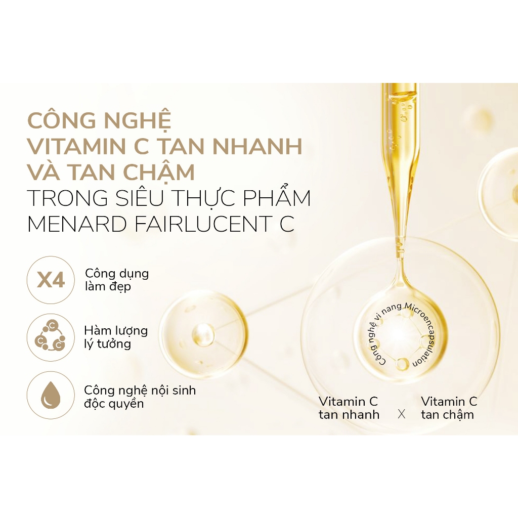 Thực phẩm bảo vệ sức khỏe Menard Fairlucent C