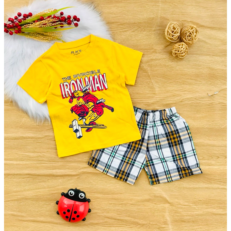 💥 Bộ côtton xuất H&M  bé trai từ 8-25kg