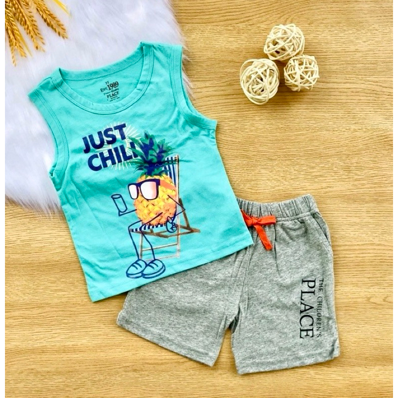 💥 Bộ côtton xuất H&M  bé trai từ 8-25kg