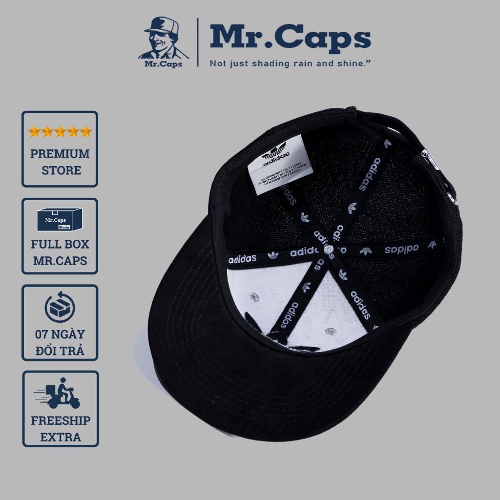 Nón thể thao adidas cao cấp - Mũ lưỡi trai dáng thể thao ullzang phomg unisex thời trang phối lưới cho nam nữ Mrcap AD01 | BigBuy360 - bigbuy360.vn