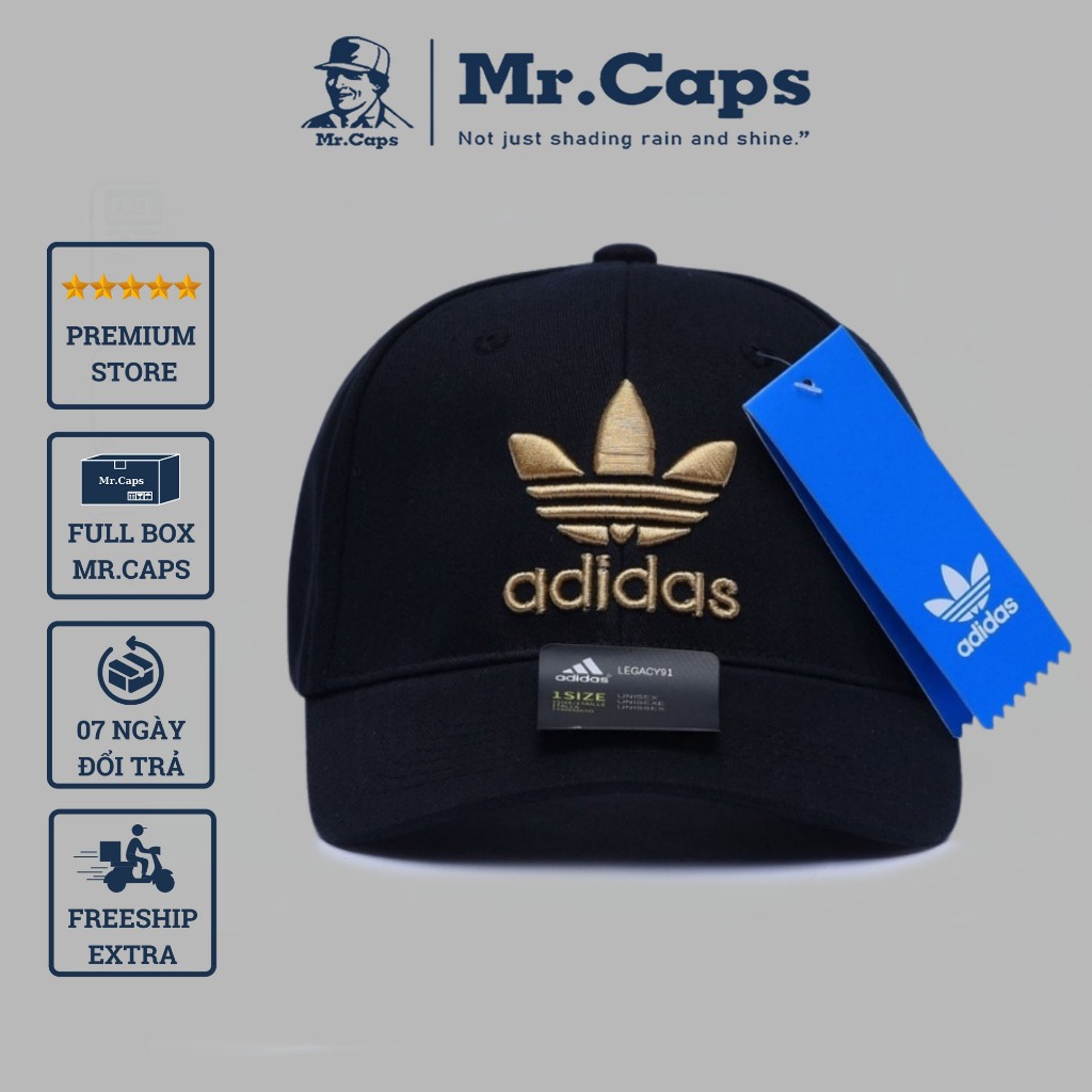 Nón thể thao adidas cao cấp - Mũ lưỡi trai dáng thể thao ullzang phomg unisex thời trang phối lưới cho nam nữ Mrcap AD01 | BigBuy360 - bigbuy360.vn