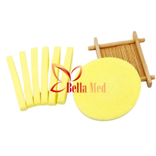 Bọt biển rửa mặt, bông mút rửa mặt BellaMed ( 20 gói / 1 cây )