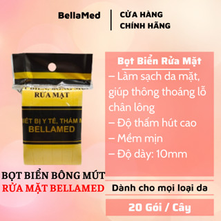 Bông mút bọt biển rửa mặt dạng nén Chivey ( cây 20 gói )
