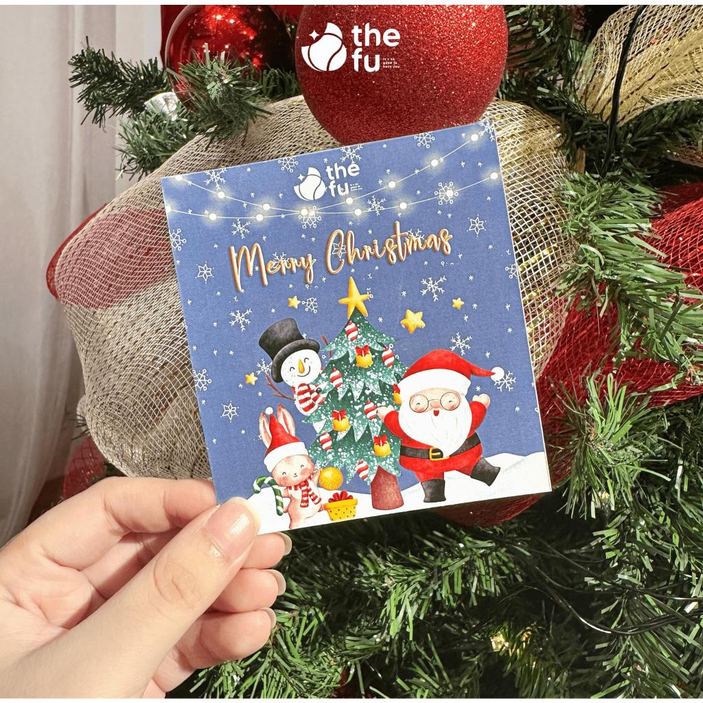 Tấm Thiệp Dễ Thương Giáng Sinh Ghi Lời Chúc Sinh Nhật, Chúc Mừng Bạn Bè Và Người Thân