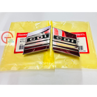 Cặp chữ CDI Dream Thái gắn vào tấm ốp yếm Honda chính hãng
