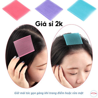[Mã SKAMLTSM9 giảm 10% đơn 99K] Set 2 Miếng Dán Dính Tóc Giúp Cố Định Tóc Mái khi trang điểm, rửa mặt cho nữ