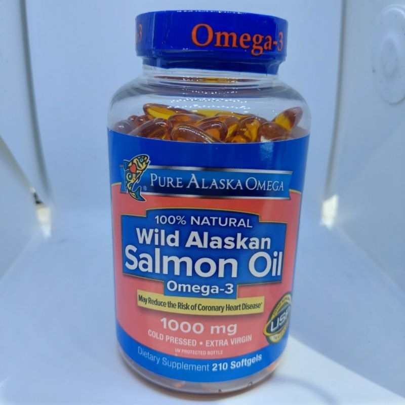 [Pure Alaska Omega] Viên uống dầu cá hồi Wild Alaska Salma Oil Omega 3 – 1000mg