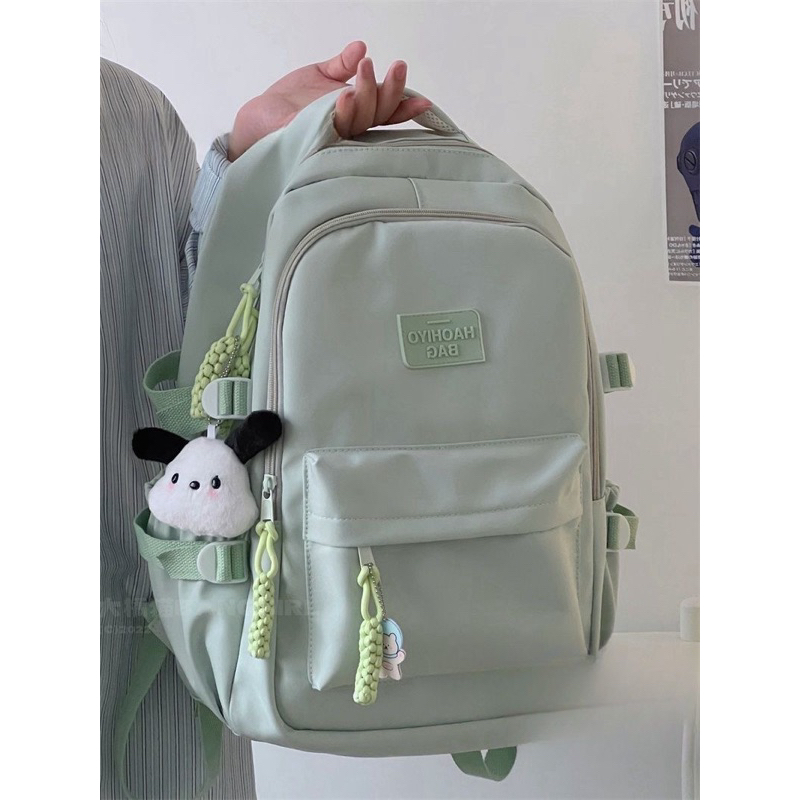 Balo Đi Học Nữ Phong Cách Đơn Giản Đựng Vừa Laptop 15,7 Inch M063