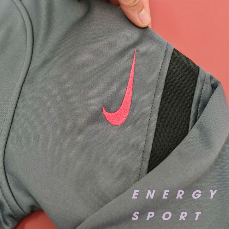 Bộ Quần Áo Thể Thao Nam NK PSG Strike Gris Rouge