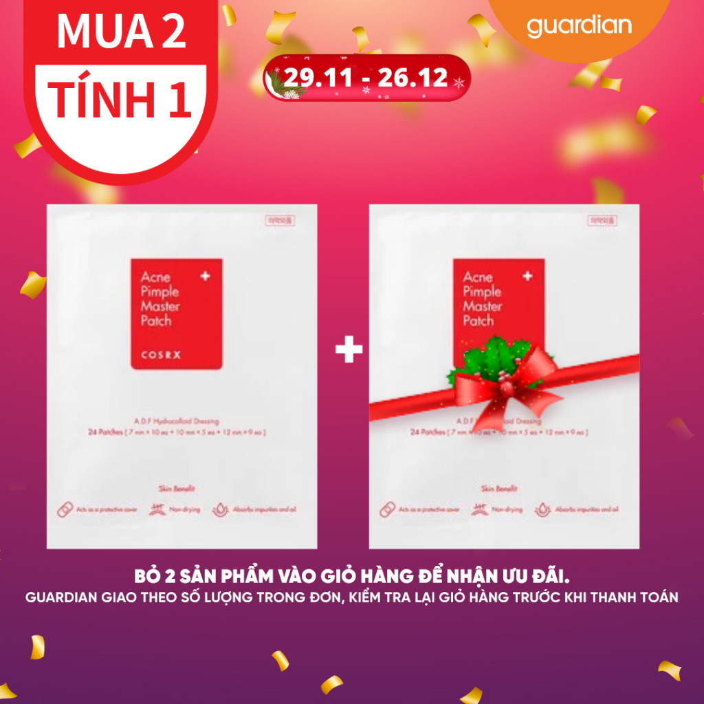 Miếng Dán Mụn Acne Pimple Master Patch COSRX Gói 24 Miếng