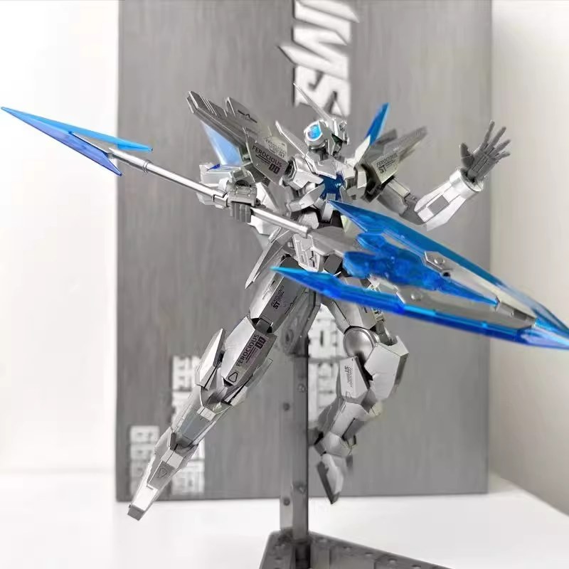 Mô Hình Lắp Ráp HG BF 1/144 Transient Gundam Mạ Bạc - Tặng kèm decal nước và base