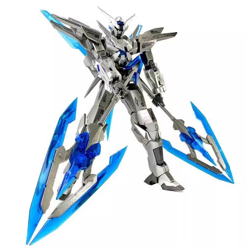 Mô Hình Lắp Ráp HG BF 1/144 Transient Gundam Mạ Bạc - Tặng kèm decal nước và base