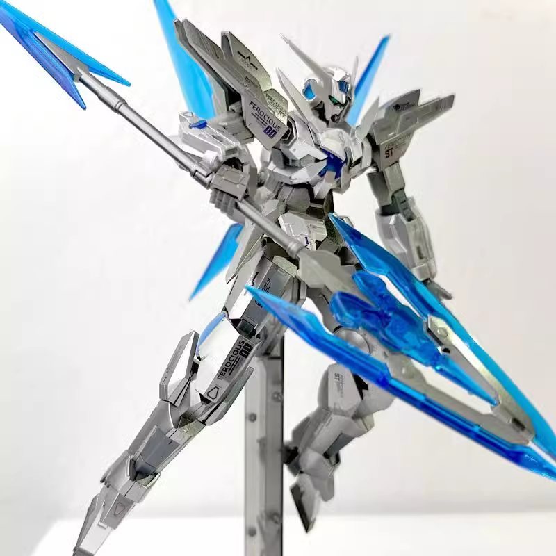 Mô Hình Lắp Ráp HG BF 1/144 Transient Gundam Mạ Bạc - Tặng kèm decal nước và base