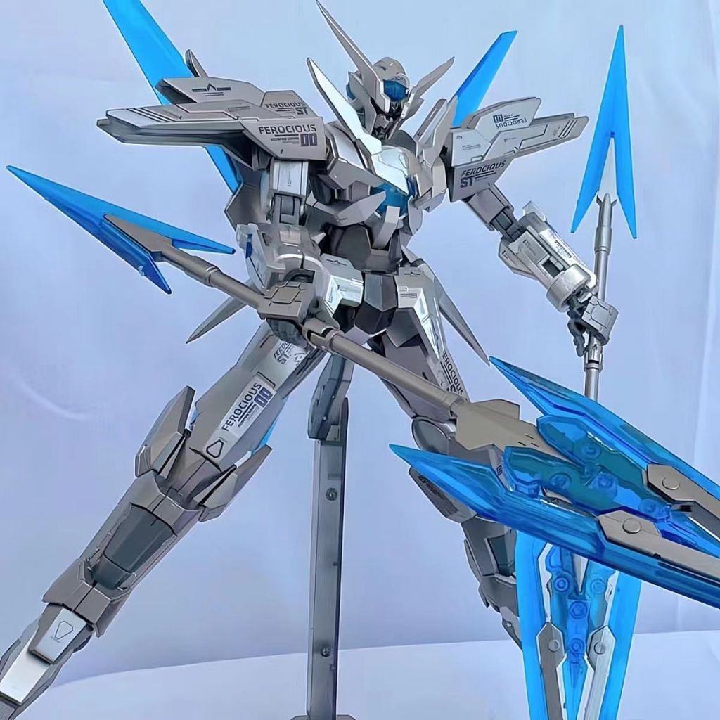 Mô Hình Lắp Ráp HG BF 1/144 Transient Gundam Mạ Bạc - Tặng kèm decal nước và base