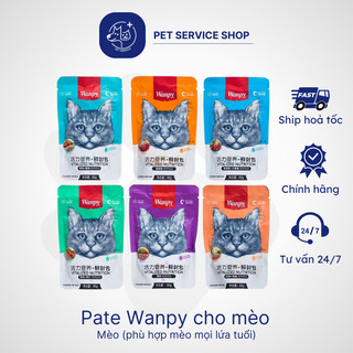   Pate Wanpy cho mèo gói 80g