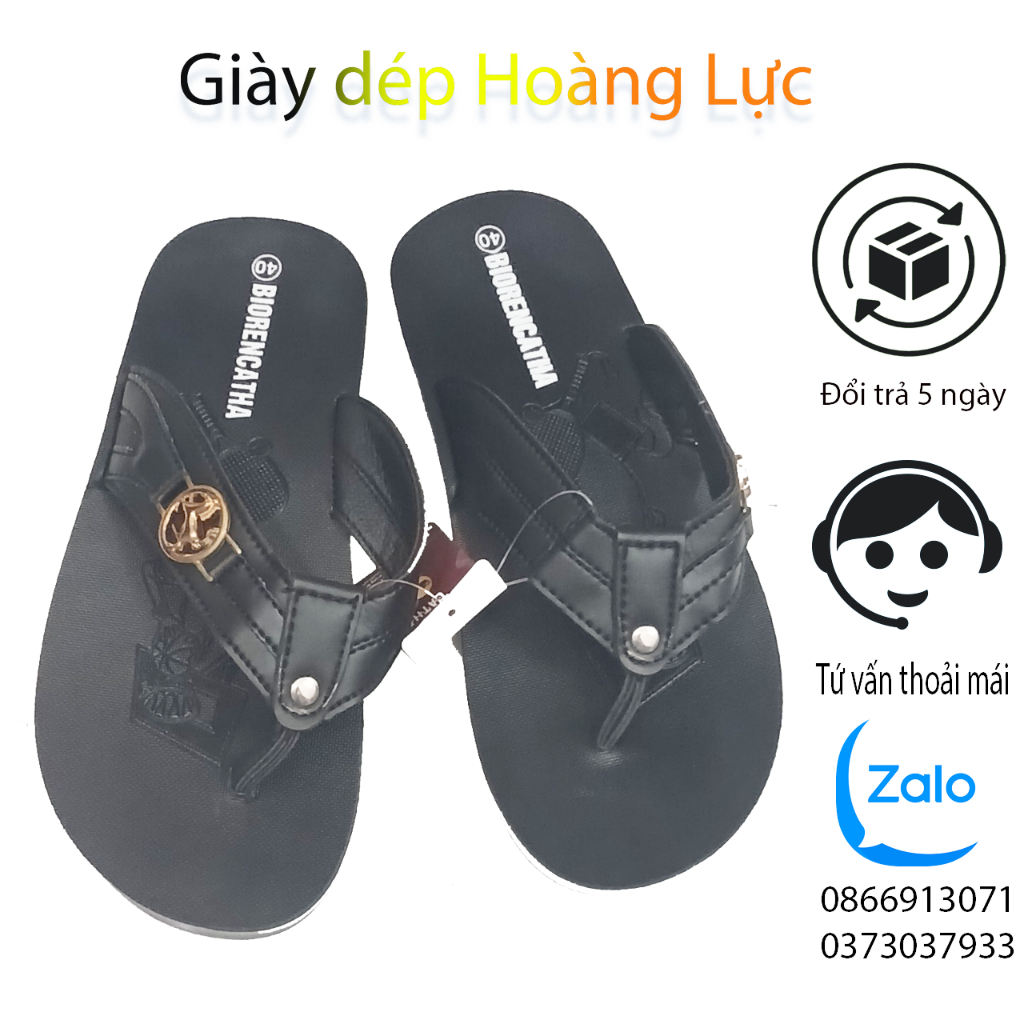 Dép kẹp nam đơn giản da PU , thiết kế sang chảnh đẹp cho nam.