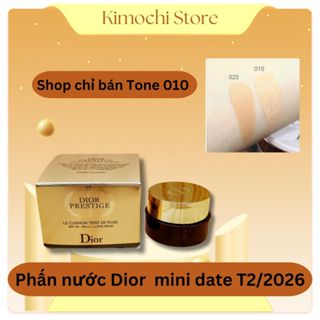 Phấn Nước Dior Mini 4ml cho lớp cusion Mỏng Nhẹ, Lâu Trôi, Chỉ Số chống nắng SPF 50/ PA +++