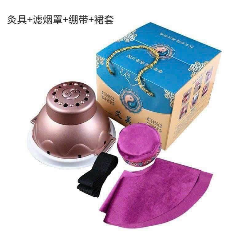 Dụng cụ cứu nóng bằng ngải cứu đa năng