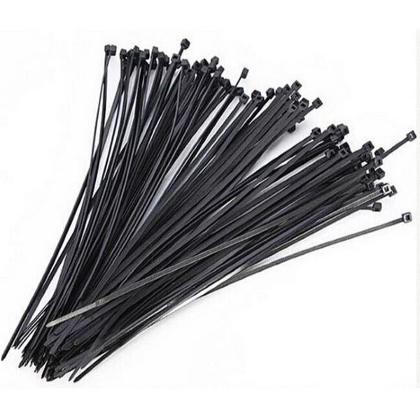 Bịch 80 sợi dây rút nhựa đen nhiều kích cỡ 10-20-30cm