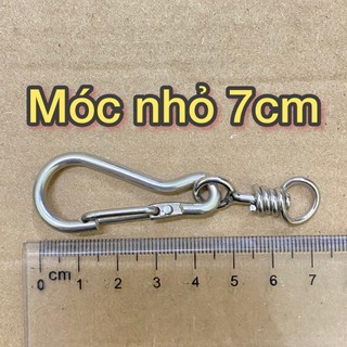 Móc khoá , móc xích chất liệu inox 304 kích cỡ nhỏ ,trung, lớn, đại