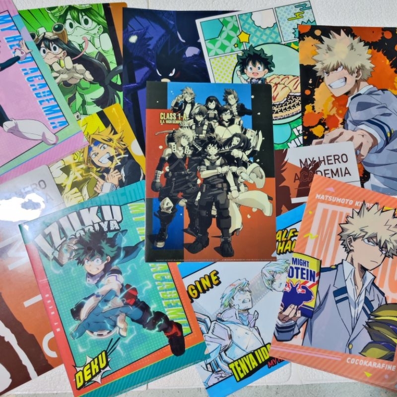 ( MS132 )Bìa Đựng Hồ Sơ Cỡ Giấy A4 In Hình Anime Các Loại.