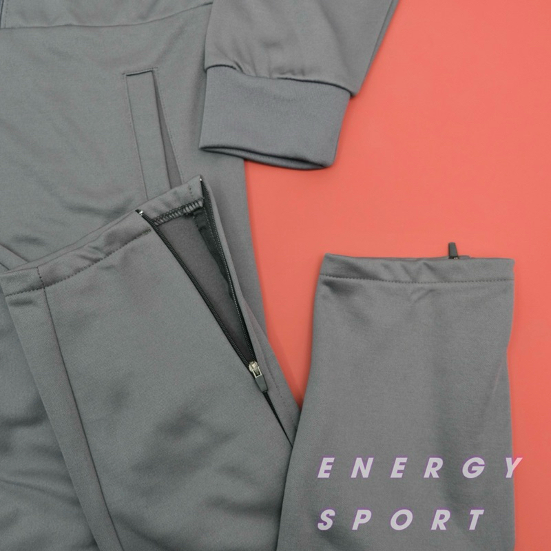 Bộ Quần Áo Thể Thao Nam NK PSG Strike Gris Rouge