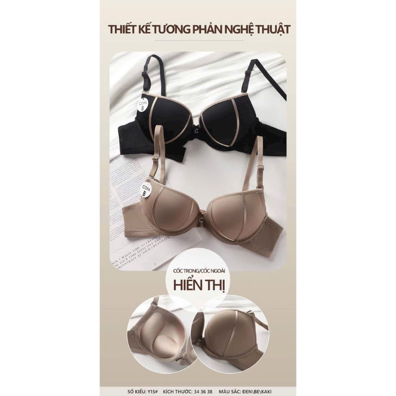 Mẫu mới - Áo lót copa Y15 mút kép siêu đẩy