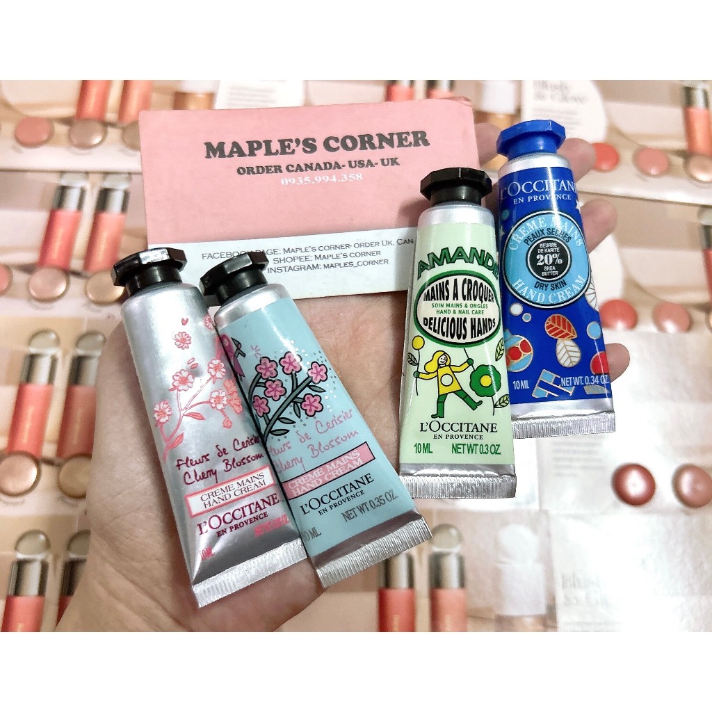 Kem Dưỡng Tay Loccitane Shea Handcream 10ml