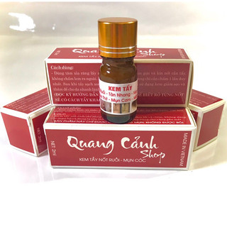 (Loại xịn) Kem tẩy nốt ruồi , mụn cóc, mụn thịt , mắt cá (lọ 5ml)