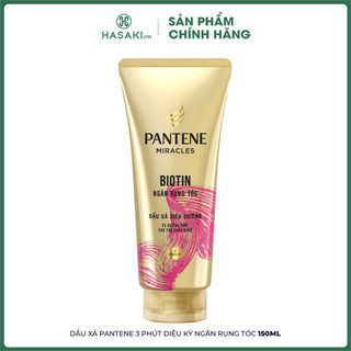 Kem Xả PANTENE Ngăn Rụng Tóc 3 Minute Miracle Hair Fall Control Conditioner 150ml Hasaki Sản Phẩm Chính Hãng