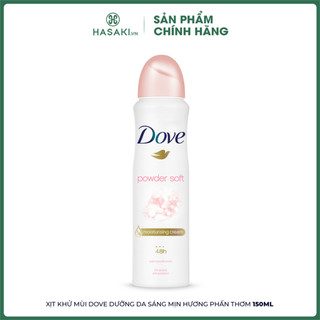 Xịt Khử Mùi Dove Dưỡng Da Mềm Mịn Anti-perspirant 135ml Hasaki Sản Phẩm Chính Hãng