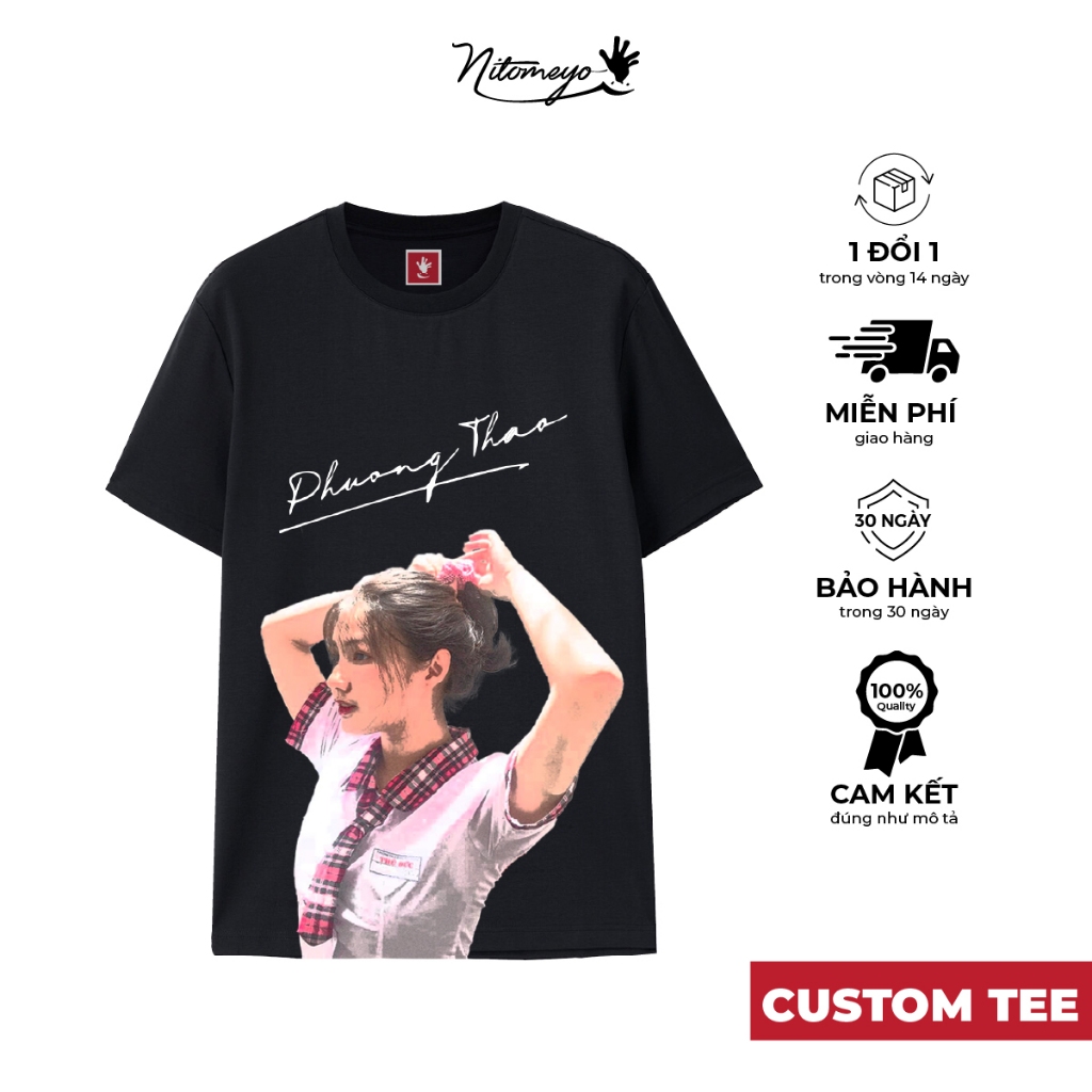 Áo Thun Thiết Kế In Theo Yêu Cầu NITOMEYO Basic LargeForm