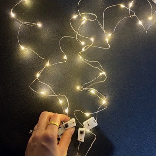 Dây đèn LED đom đóm (FAIRY LIGHT) chạy bằng PIN trang trí giáng sinh, trang trí Giáng sinh NOEL, cây cảnh, tiểu cảnh TẾT