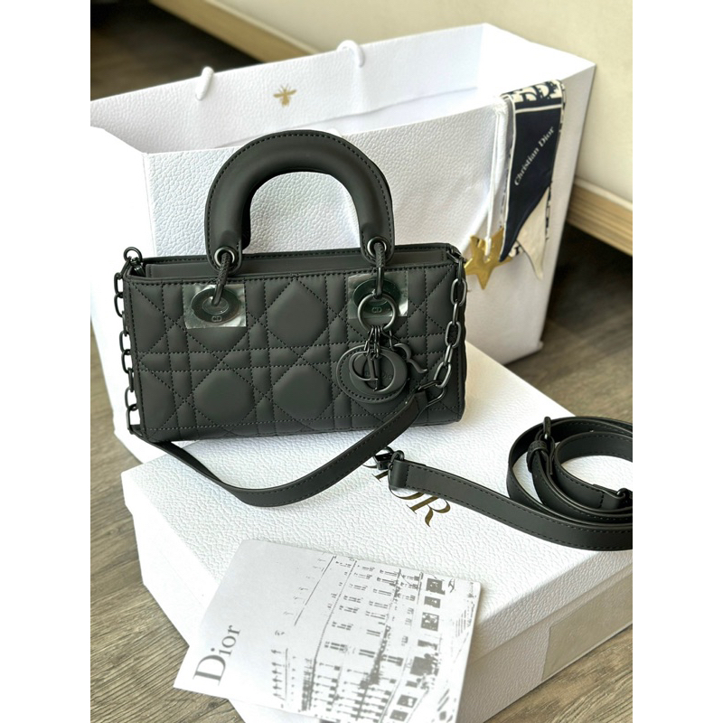 TÚI LADY D-JOY MATTE DA THẬT FULLBOX NAM CHÂM VIP