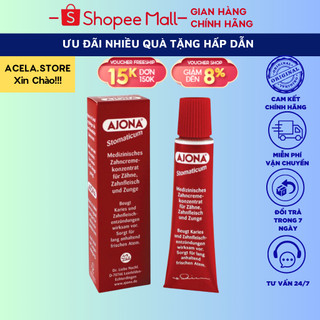 Kem đánh răng AJONA Đức 25ml loại bỏ cao răng và chống viêm lợi