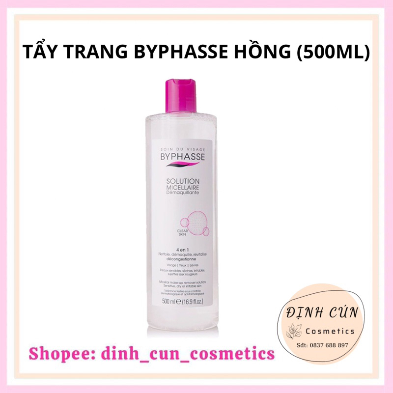 Tẩy Trang Byphasse 500ml
