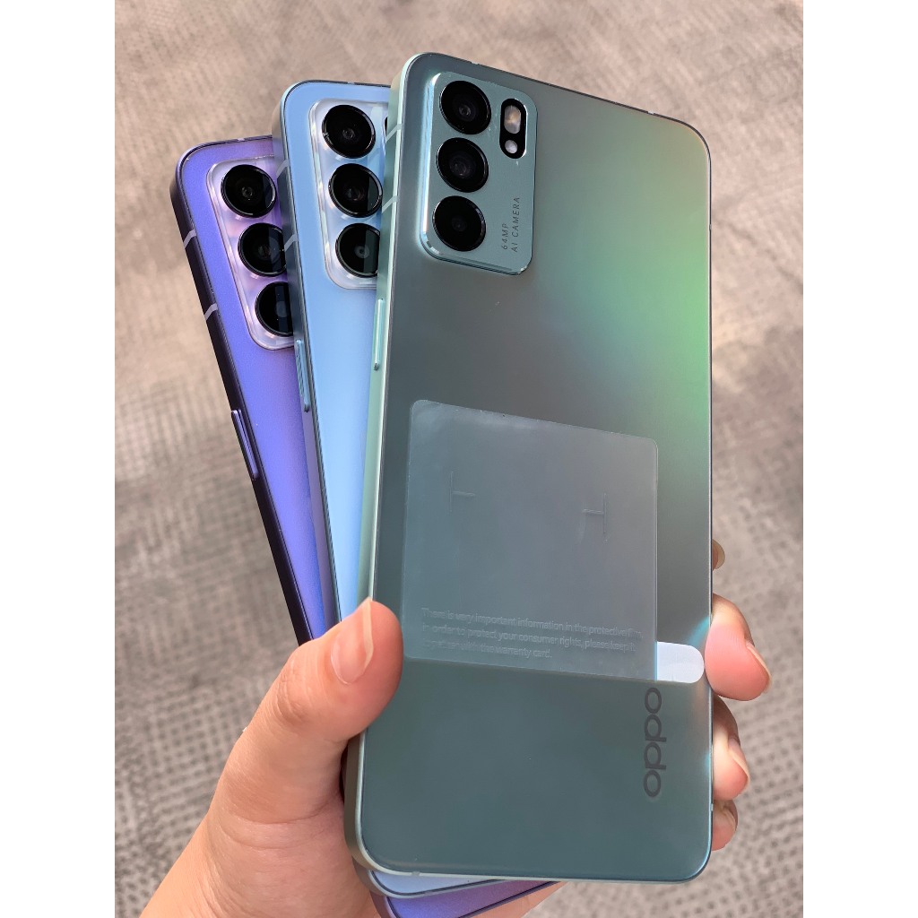 Điện thoại Oppo Reno 6 5G 8GB/128GB nguyên zin đẹp keng Full chức năng kèm ốp lưng, cường lực BH 06 tháng