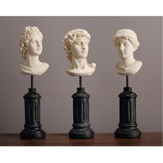 Tượng Hy Lạp bán thân cổ điển trang trí - Tượng decor nghệ thuật đẹp giá rẻ