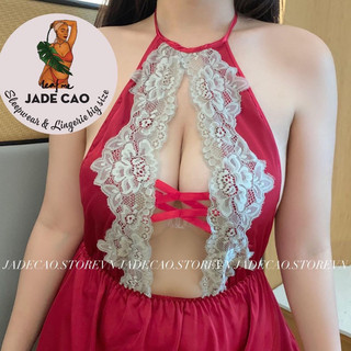 VÁY NGỦ LỤA TIỂU THƯ BIG SIZE