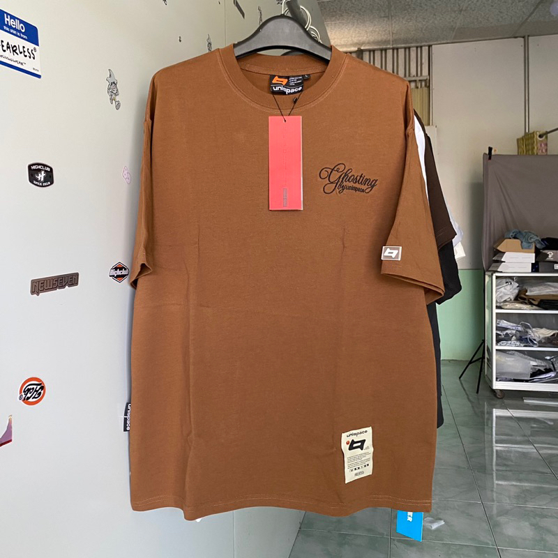 Áo Thun Unispace Ghorting Nâu Size L