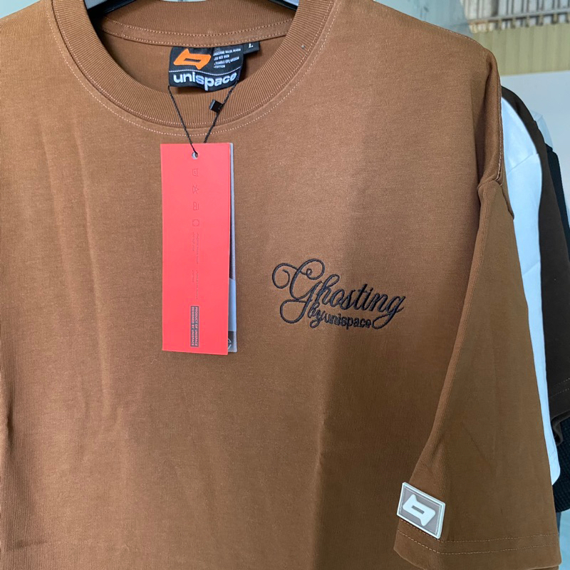 Áo Thun Unispace Ghorting Nâu Size L