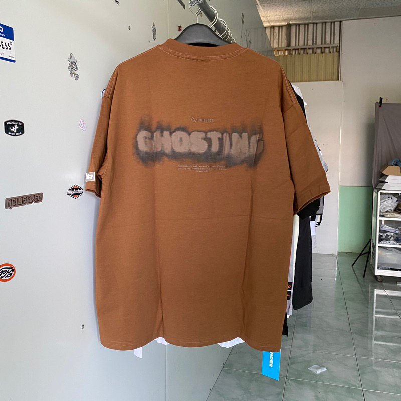 Áo Thun Unispace Ghorting Nâu Size L