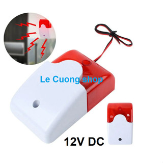 Còi hú báo động đèn chớp dùng điện 12V, 220V gắn với các hệ thống báo động,chống trộm, báo cháy tổ liên gia