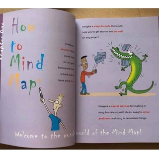 Sách - Mind Map For Kids (bộ 3 cuốn, Tiếng Anh)