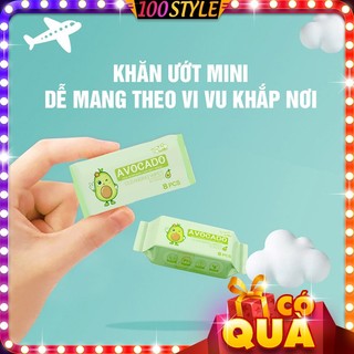 Khăn Ướt Mini Siêu Nhỏ Gọn Xinh Xắn Dễ Mang Theo