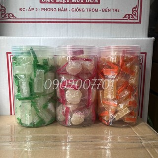 Tết 2024 - Hộp 500g Mứt mix Củ Năng + Mứt Bí + Khoai Lang Phước Thành Thơm ngon