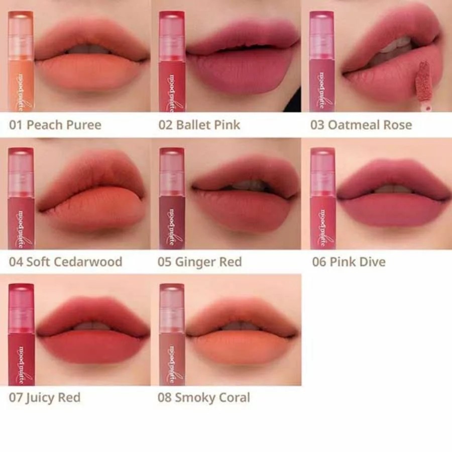 Son Kem Lì Peripera Ink Mood Matte Tint Màu Đẹp Lâu Trôi