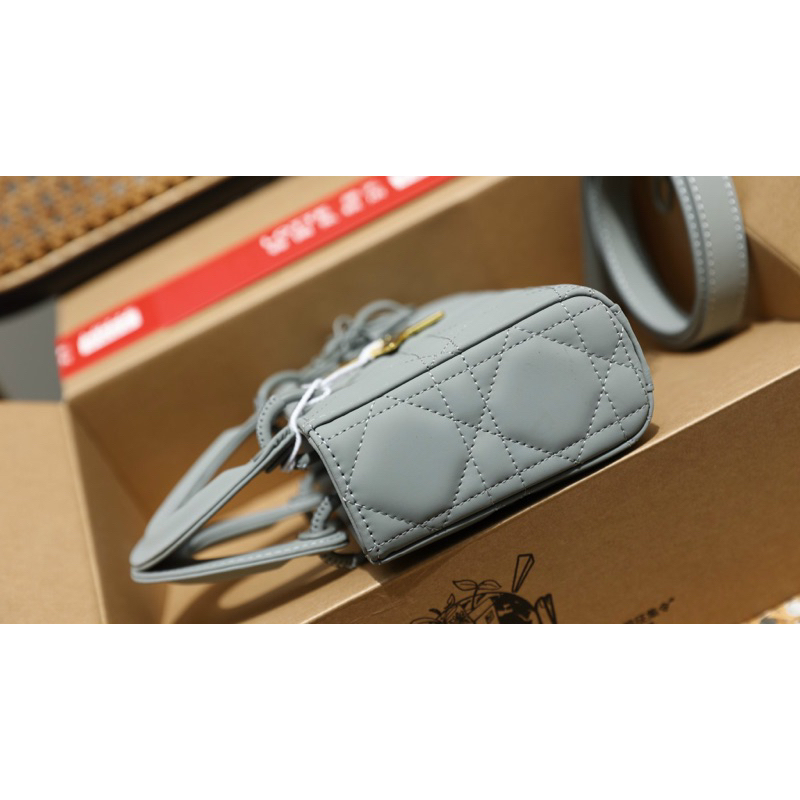 TÚI LADY D-JOY MATTE DA THẬT FULLBOX NAM CHÂM VIP