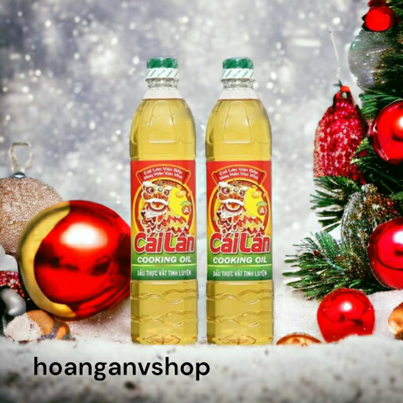 Dầu ăn Cái Lân 1l - Combo 2 chai
