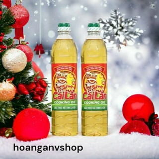 Dầu ăn Cái Lân 1l - Combo 2 chai